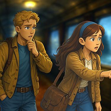 Amanda's Magic Book 15 - The Midnight Train